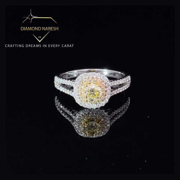 Square Shape Diamond Ring